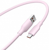 Кабель USB / Type-C Xiaomi 2m 6A BHR9279CN - силиконовый розовый 