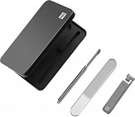 Маникюрный набор HuoHou Fire Splash Nail Clipper Set of 4 - HU0210 4 предмета в футляре - черный 