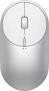 Мышь беспроводная Portable Mouse 2 с двойным подключением (BXSBMW02) - серебристый 