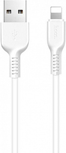 Кабель Usb - Lightning Hoco X20 Flash, 2.4А, 1 М - белый 