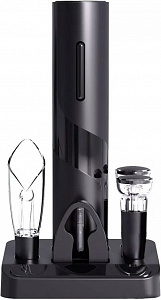 Набор для вина Штопор Circle Joy Black Samurai 5 in 1 CJ-TZ08 