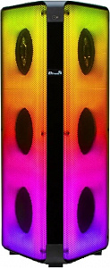 Беспроводная колонка ELTRONIC 30-02 FIRE BOX 1000W с TWS динамик 4шт/6.5" + 2шт/6.5" повторители 1 mic. 