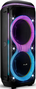 Колонка беспроводная ELTRONIC 30-69, 2 динамика 15 дюймов, с TWS, 2mic - черный 