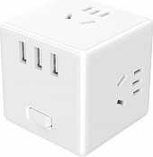 Разветвитель Mijia Rubiks Cube Converter Wired Edition (с проводом) MJCXB3-02QM - белый 