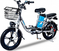 Электровелосипед Minako V8 ECO 21ah - серебристый 
