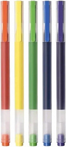 Набор цветных гелевых ручек Gel Ink Pen MJZXB03WC (5шт.) 
