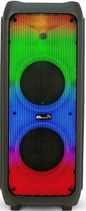 Беспроводная колонка ELTRONIC 20-53 FIRE BOX 1200 с TWS динамик 2шт/10" 2 mic. - черный 